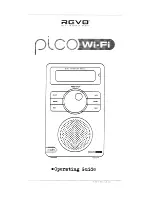 Revo Pico Wi-Fi Operating Manual предпросмотр