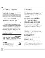 Предварительный просмотр 2 страницы Revo SUPERTONE Owner'S Manual