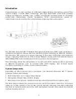 Preview for 6 page of Revolabs 01-HDEXEC-NM Installation And Operation Manual