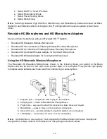 Preview for 25 page of Revolabs 01-HDEXEC-NM Installation And Operation Manual