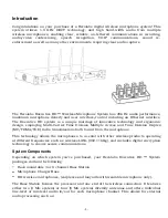 Предварительный просмотр 6 страницы Revolabs 01-HDEXEC Installation And Operation Manual