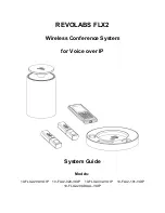 Предварительный просмотр 1 страницы Revolabs 10-FLX2-002-VOIP System Manual