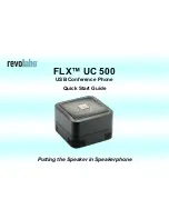 Revolabs FLX UC 500 Quick Start Manual предпросмотр