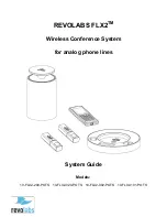 Revolabs FLX2 10-FLX2-002-POTS User Manual предпросмотр