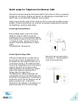 Preview for 7 page of Revolabs FLX2 10-FLX2-002-POTS User Manual