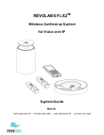 Revolabs FLX2 10-FLX2-002-VOIP System Manual предпросмотр