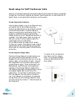 Preview for 7 page of Revolabs FLX2 10-FLX2-002-VOIP System Manual