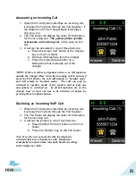 Preview for 21 page of Revolabs FLX2 10-FLX2-002-VOIP System Manual