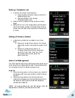 Preview for 22 page of Revolabs FLX2 10-FLX2-002-VOIP System Manual