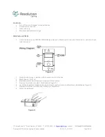 Предварительный просмотр 2 страницы Revolution Lightning RNET-OCC-HV-P-WS-J Specifications And Installation Manual