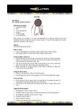 Preview for 1 page of Revolution Archery Quick Manual