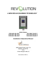 Revolution RV05-4kW-75A-48V-P Installation & Operation Manual предпросмотр