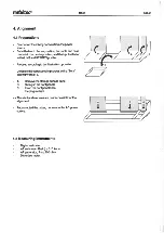 Preview for 50 page of Revox Broadcast 16 Operation And Service Instructions Manual