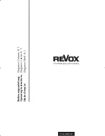 Preview for 1 page of Revox Elegance Column A-1 Operating Instructions Manual