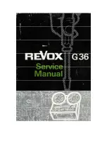 Revox G 36 Service Manual preview