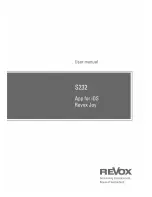 Preview for 1 page of Revox Joy App S232 User Manual