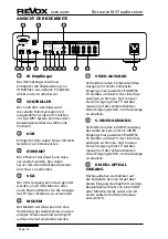 Preview for 21 page of Revox M37 MKII User Manual