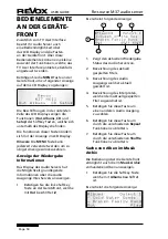 Preview for 55 page of Revox M37 MKII User Manual