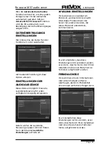 Preview for 62 page of Revox M37 MKII User Manual