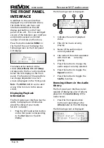 Preview for 120 page of Revox M37 MKII User Manual