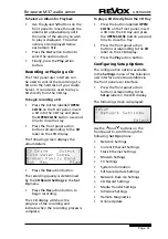 Preview for 121 page of Revox M37 MKII User Manual