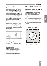 Preview for 21 page of Revox Re:sound I inceiling 80 Stereo User Manual