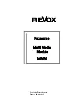 Preview for 1 page of Revox Re:source MMM Manual