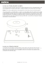 Preview for 6 page of Revox STUDIOMASTER T700 User Manual