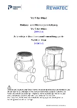 Rewatec Prefilter Maxi Assembly Instructions And Mounting Manual preview