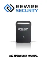 REWIRE SECURITY 102-NANO User Manual preview