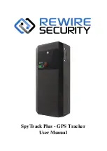 Preview for 1 page of REWIRE SECURITY SpyTrack Plus User Manual