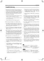 Preview for 22 page of REX BX-400 E Operating Instructions Manual