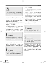 Preview for 106 page of REX BX-401 E Operating Instructions Manual