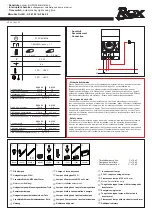 REX MicroRex Su/Wi A2 61 22 Quick Start Manual предпросмотр