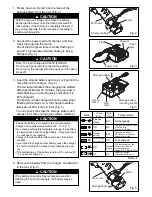 Предварительный просмотр 3 страницы REX RF20SC Operation Manual