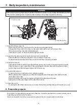 Предварительный просмотр 17 страницы REX RG-RH Operation Manual