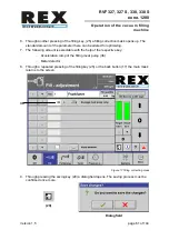 Предварительный просмотр 61 страницы REX RVF 327 Manual