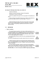 Предварительный просмотр 128 страницы REX RVF 327 Manual