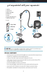 Preview for 4 page of Rexair AquaMate Manual