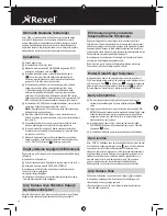 Preview for 34 page of Rexel Auto+ 250X Instruction Manual