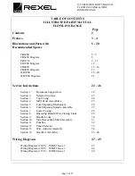 Preview for 2 page of Rexel CB345E Service And Parts Manual