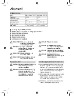 Preview for 26 page of Rexel ClassicCut CL100 Instruction Manual