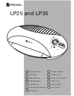 Rexel LP25 Operating Instructions Manual preview