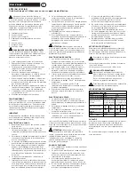 Preview for 3 page of Rexel LP25 Operating Instructions Manual