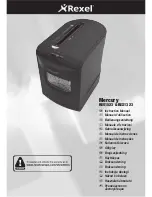 Rexel Mercury RES1523 Instruction Manual preview