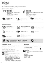 Preview for 50 page of Rexel Momentum M510 Instruction Manual