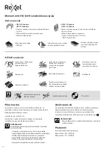 Preview for 54 page of Rexel Momentum M510 Instruction Manual