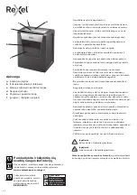 Preview for 56 page of Rexel Momentum M510 Instruction Manual