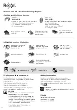 Preview for 58 page of Rexel Momentum M510 Instruction Manual