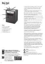 Preview for 60 page of Rexel Momentum M510 Instruction Manual